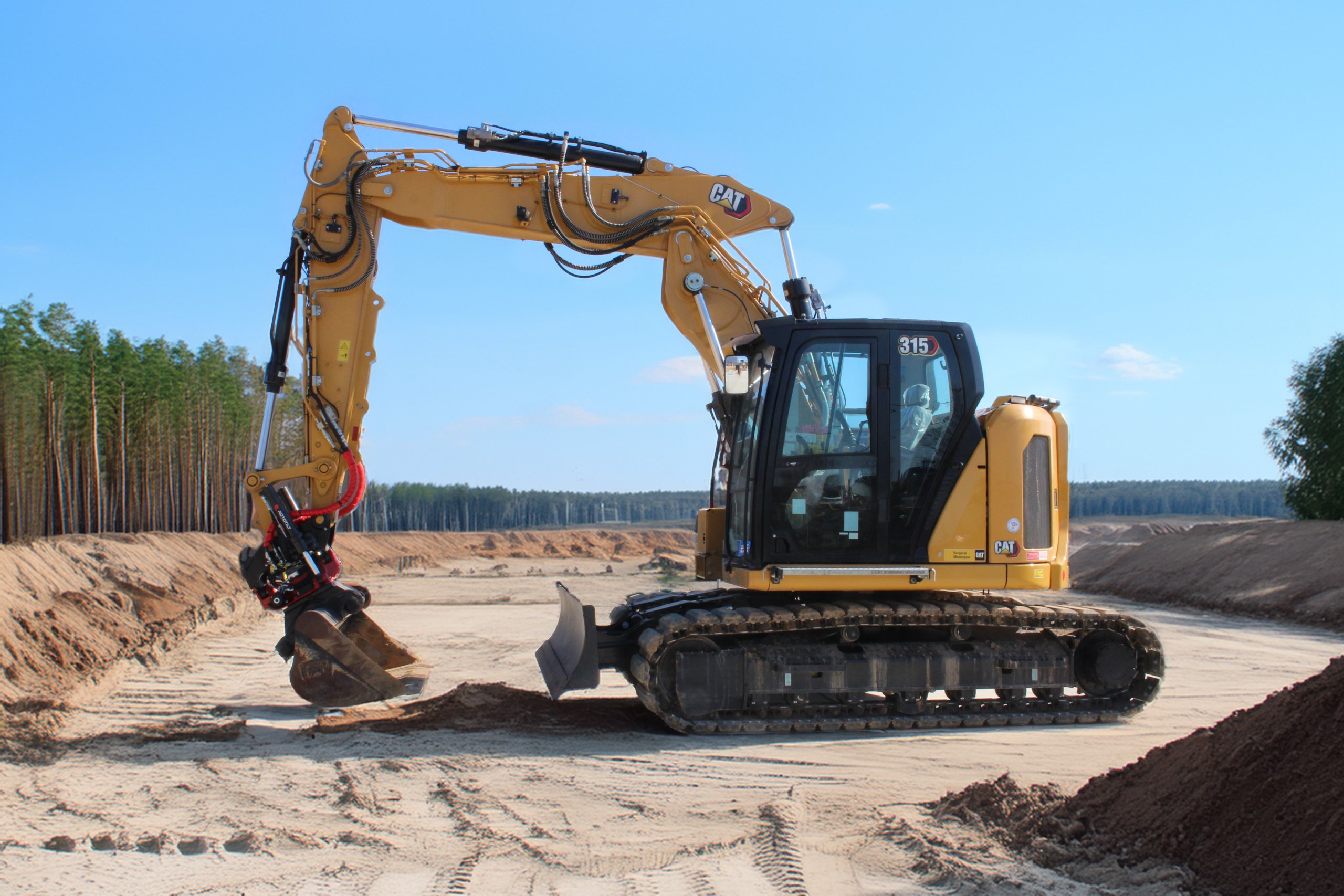 Ontdek de exclusieve CAT 315 TiltForce!