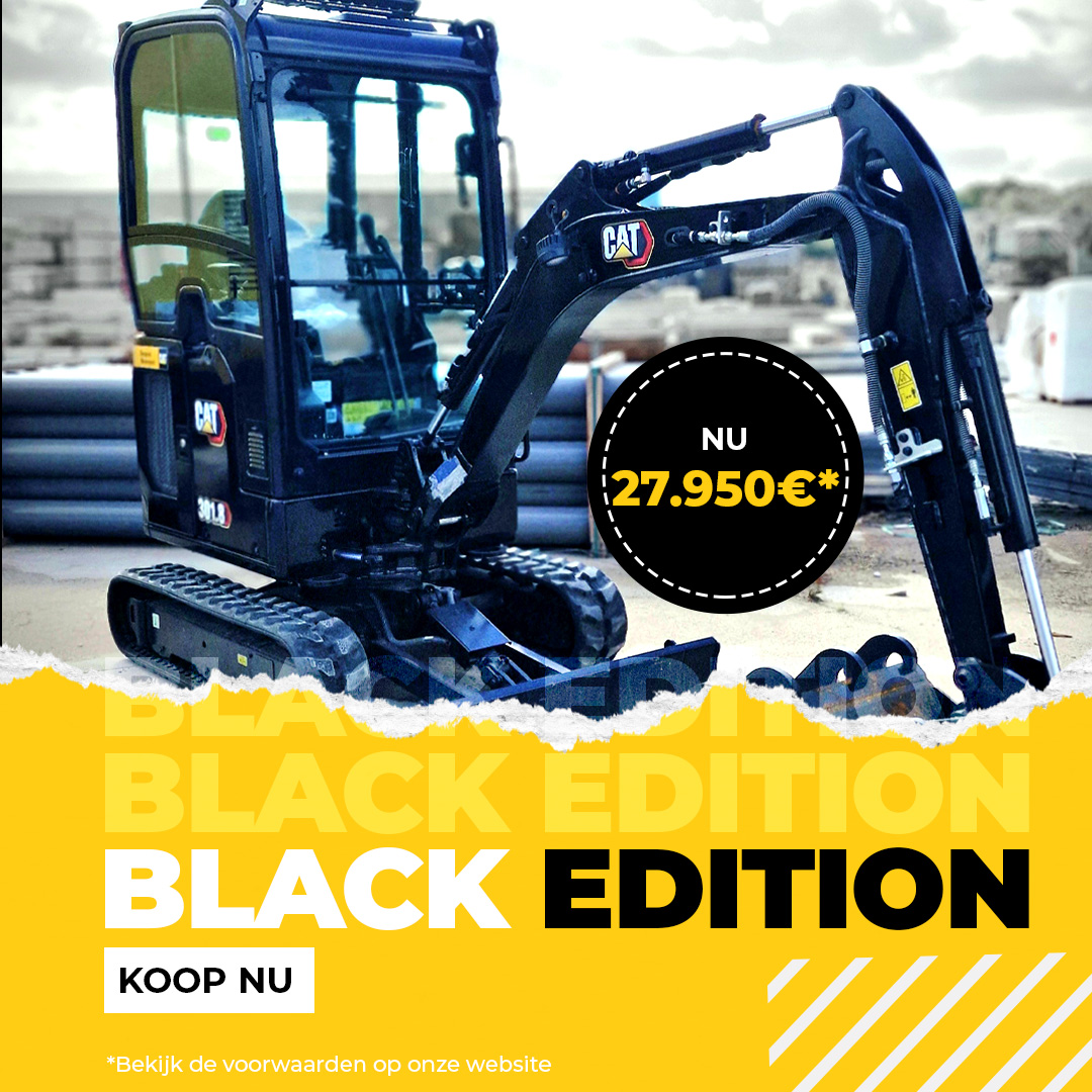 CAT® 301.8 BM1 Black Edition