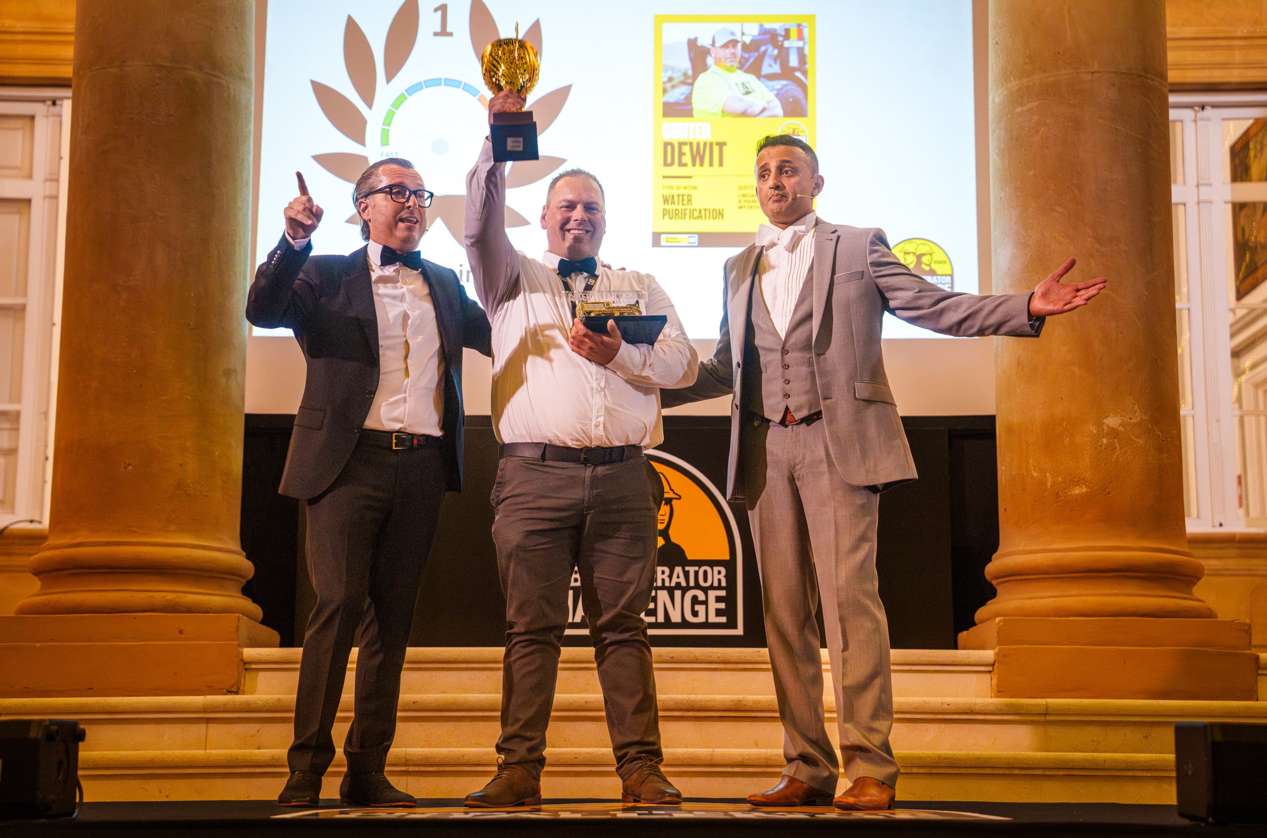 Belgische machinist Gunter Dewit wint regionale finale van de CAT® Global Operator Challenge