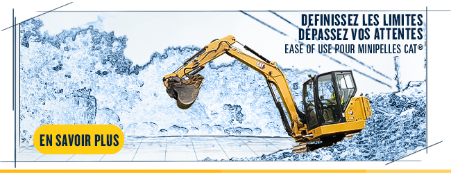 Nouvelles technologies pour les minipelles CAT®