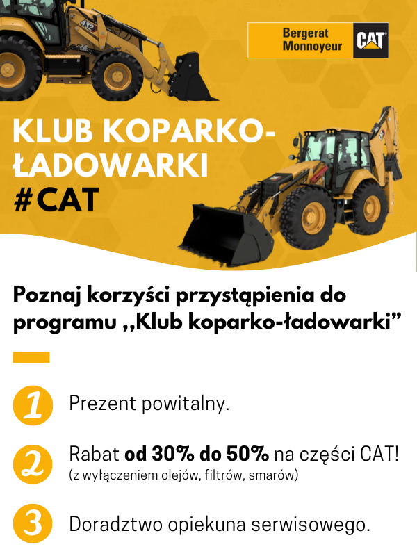 Klub Koparko-ładowarki CAT