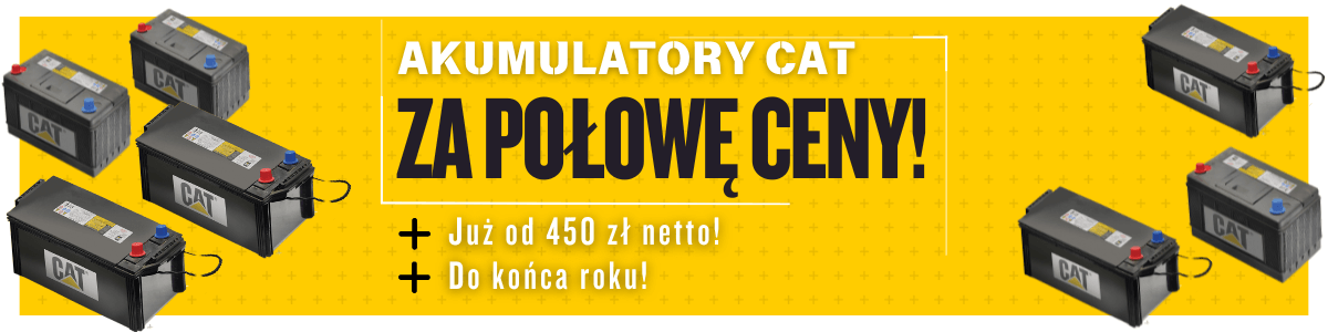 Promocja na akumulatory CAT do końca roku