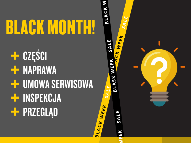 Grafika promująca Black Month