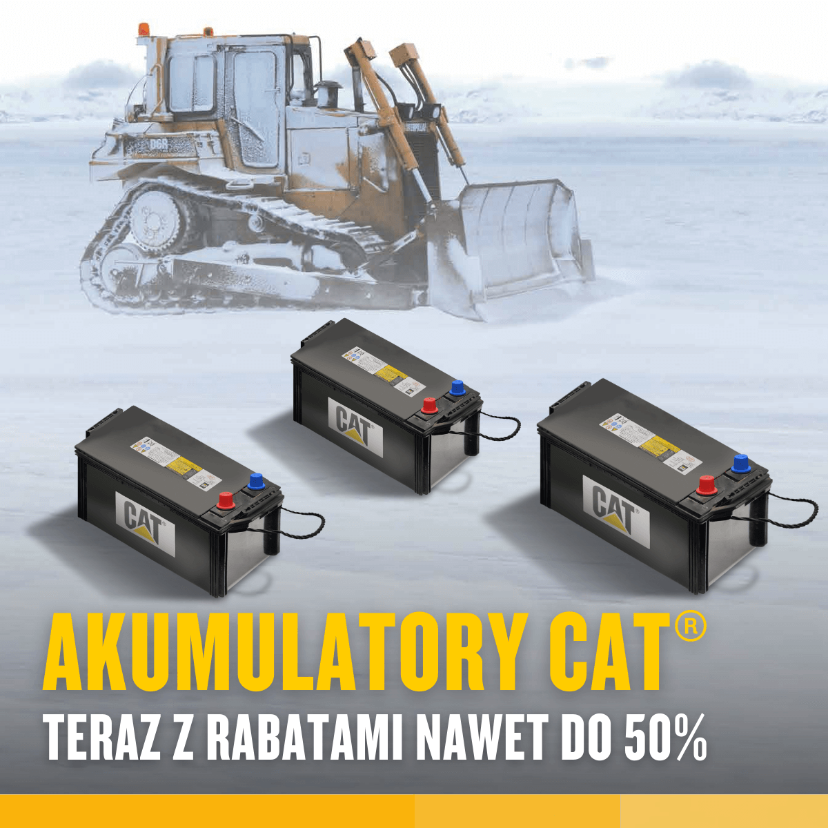 Promocja na akumulatory CAT do końca marca