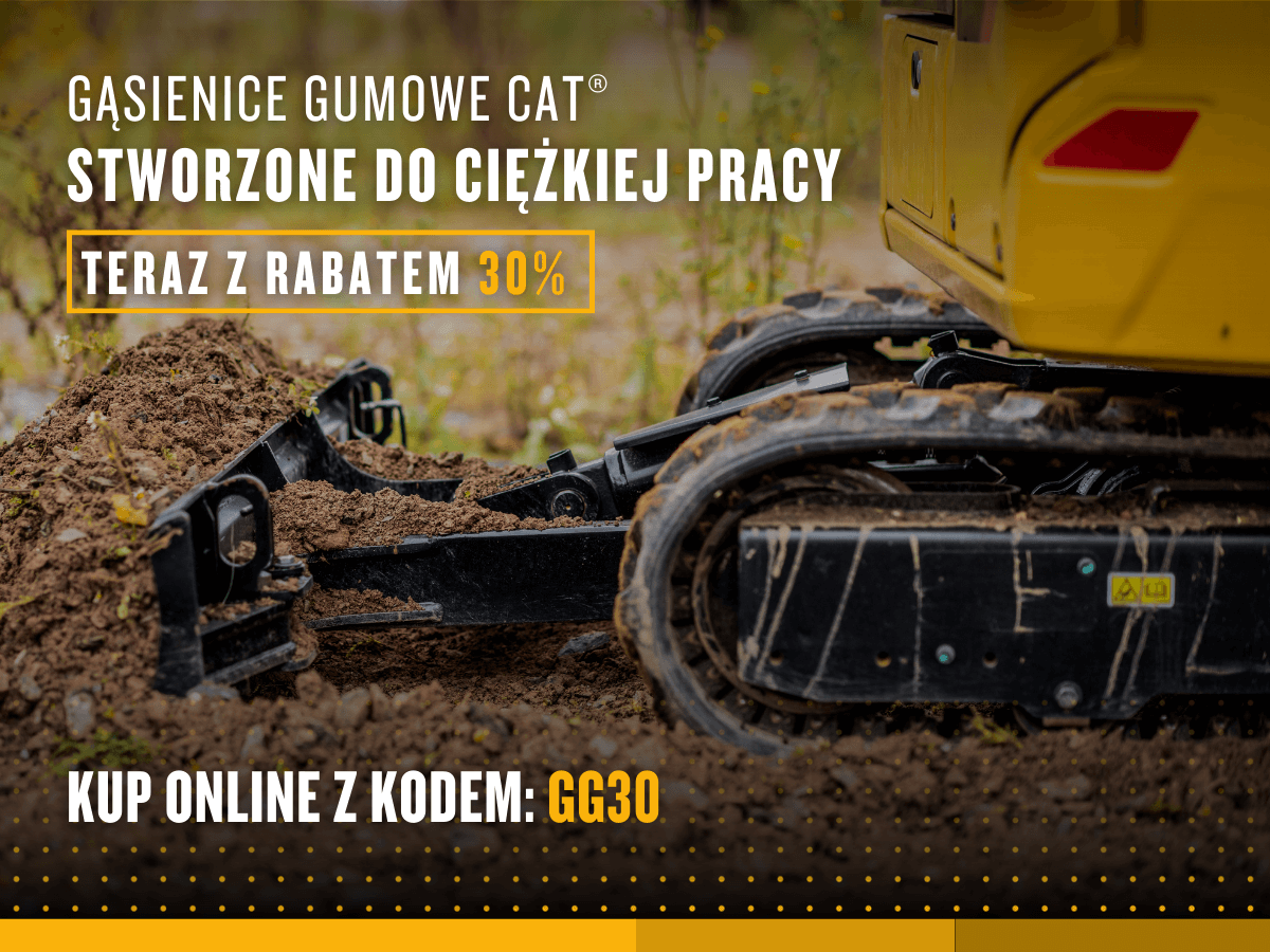 Promocyjna oferta na podwozia Caterpillar