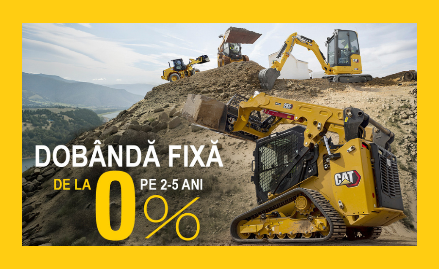 Leasing utilaje Cat